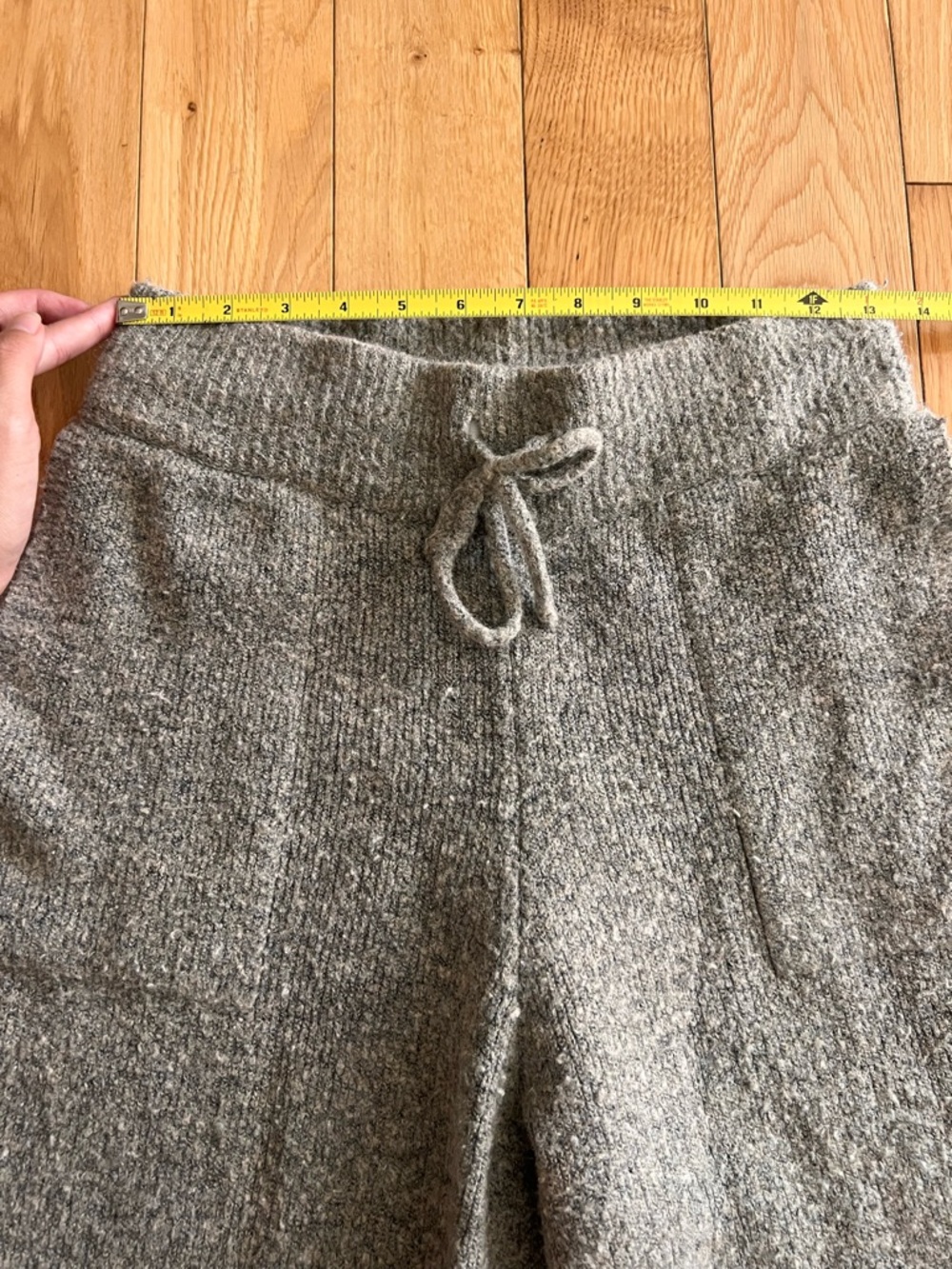 Anine Bing Saylor Knit Joggers Brown Cozy Lounge Pockets Womens Size Small - Picture 10 of 10